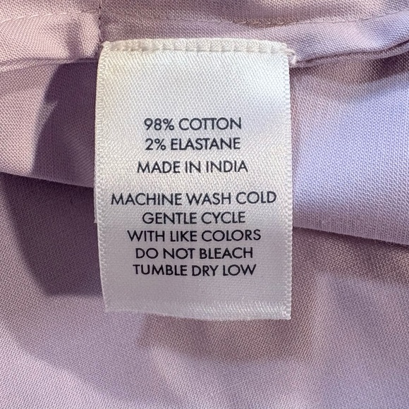 ♨️Lake Lavender Full Button-Front Midi Dress With Pockets Size Large 🧡 - Picture 9 of 11